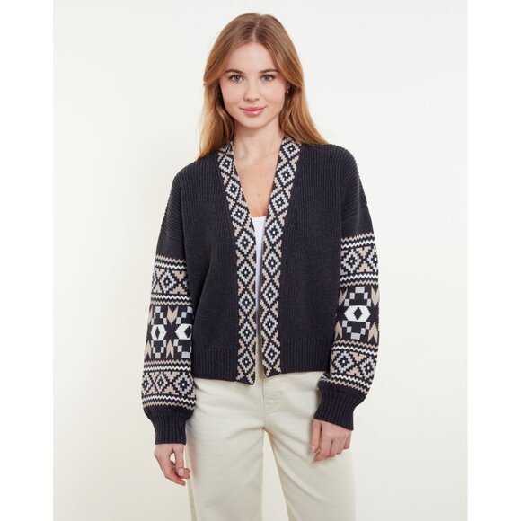 I-15. &Isla Thea Aztec Edge To Edge Cardigan Small - Picture 2 of 2